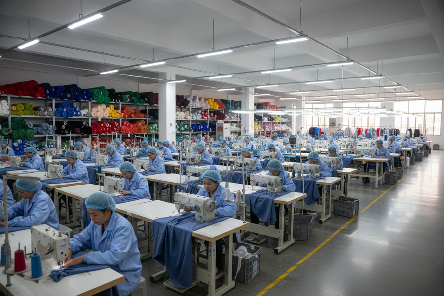 Bulk clothing production for apparel wholesalers and fashion distributors in India