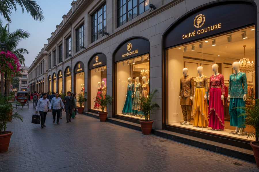 Multi-location boutique fashion chain sourcing private label clothing from India